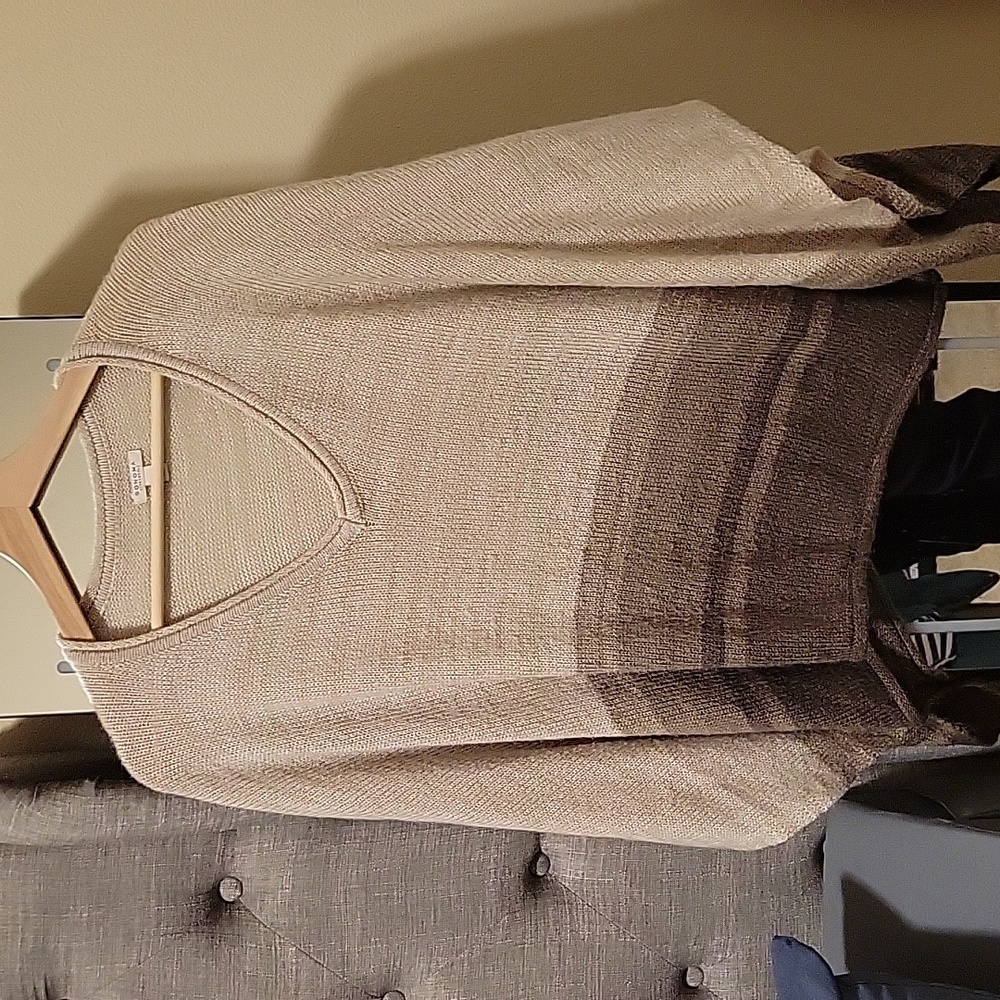 S/m Sonoma brown sweater